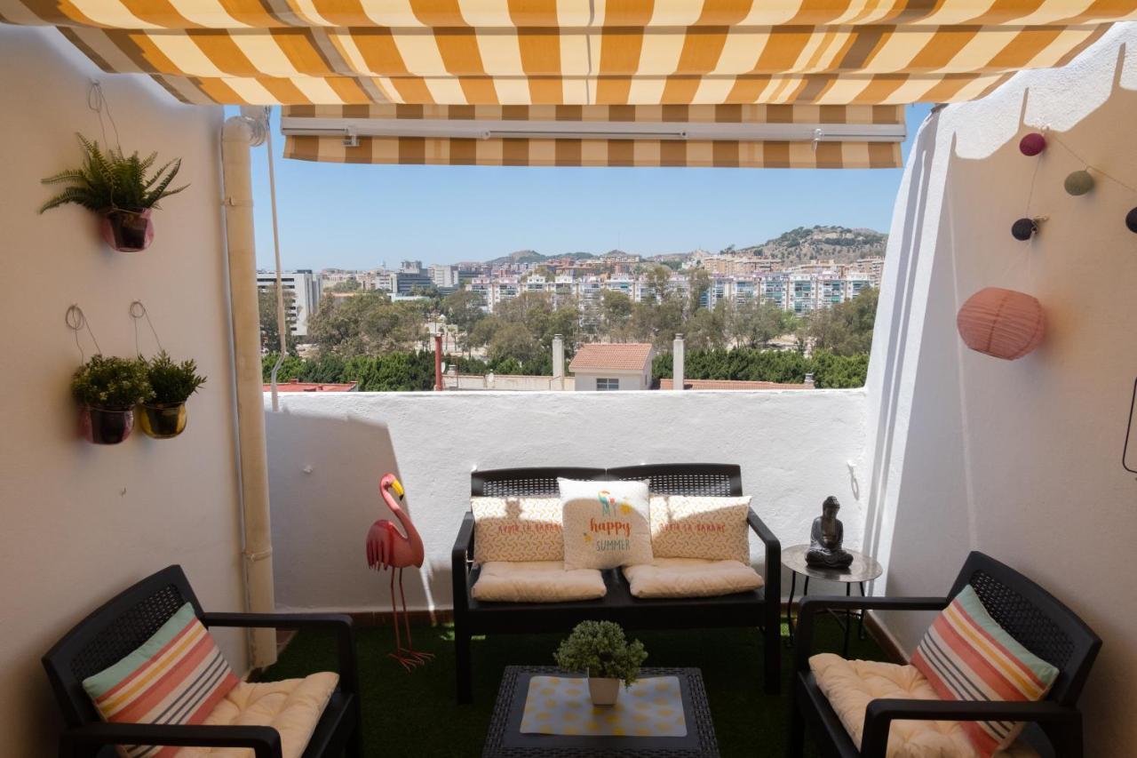 Penthouse City Center Private Terrace Wifi Málaga Exterior foto